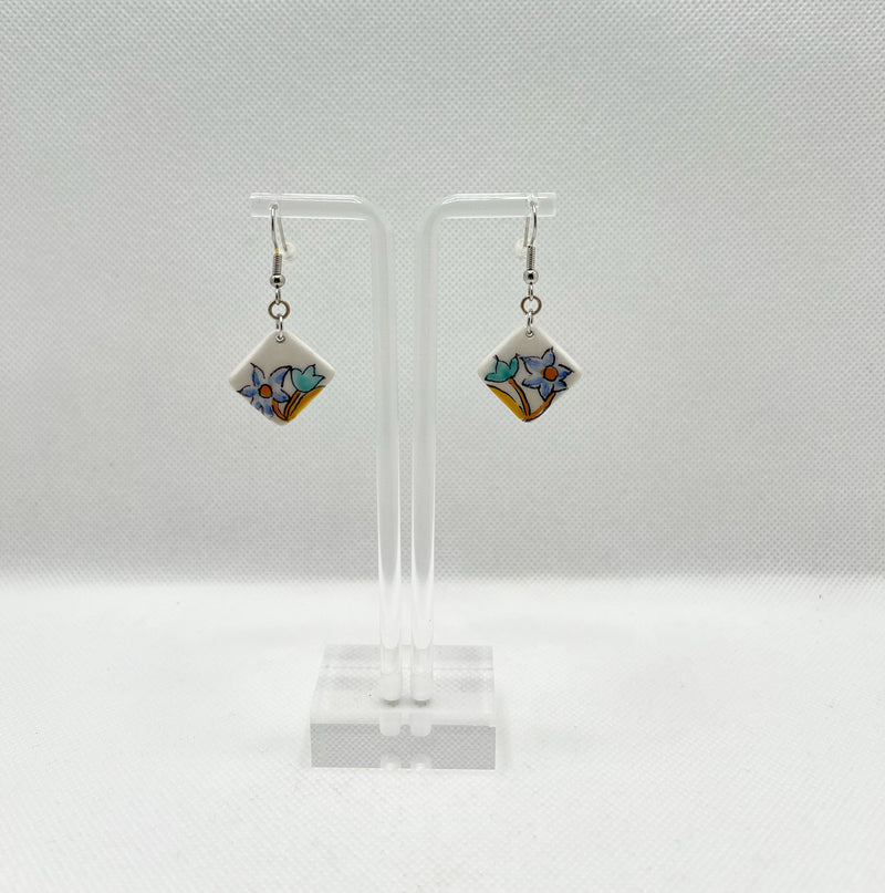 Ceramic Pendant Earrings