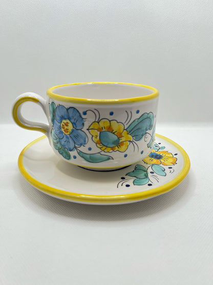 Mug with saucer