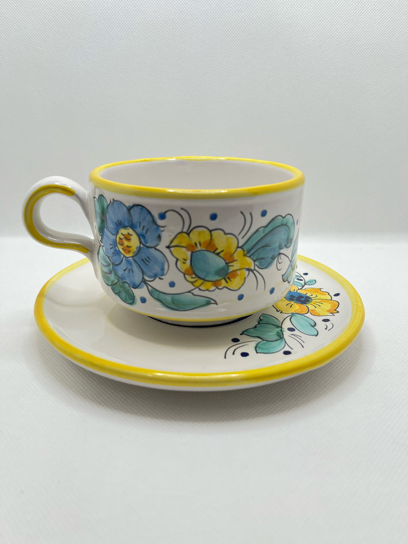 Mug with saucer