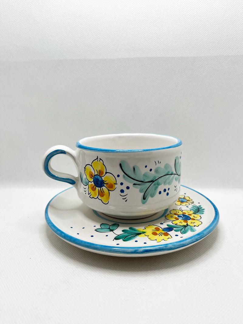 Mug with saucer
