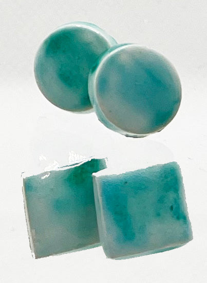 Orecchini bottone Monocolore